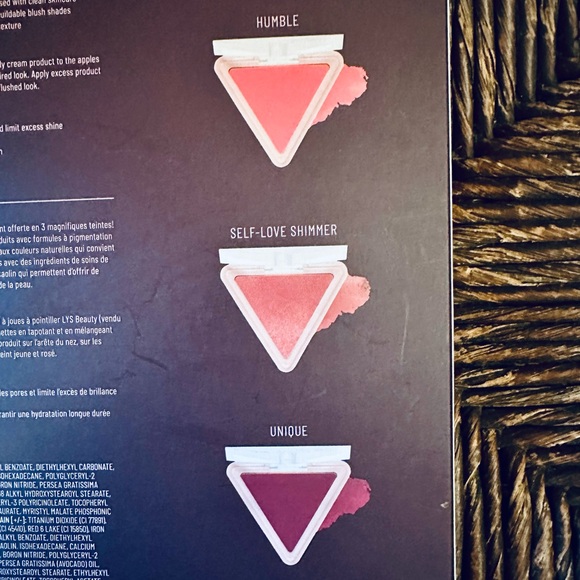 ✨💖 LYS Higher Standards 3pc Cream Blush Set 💖✨ - Picture 2 of 7